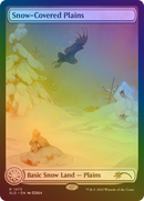 Snow-Covered Plains (1473) (Rainbow Foil) (SLD-1473)  Foil - Secret Lair Drop: (Full Art)