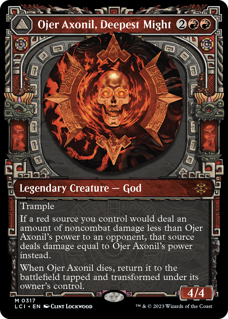 Ojer Axonil, Deepest Might (Showcase) (LCI-317)  - The Lost Caverns of Ixalan: (Showcase)
