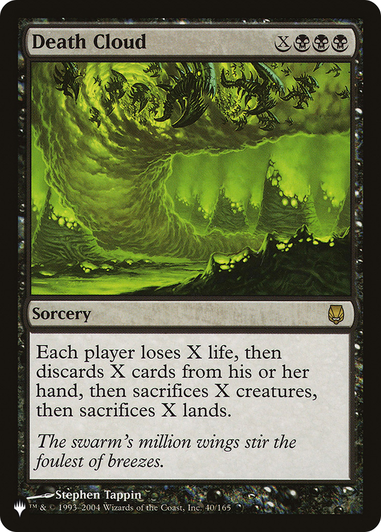 Death Cloud (LIST-40/165)  - The List