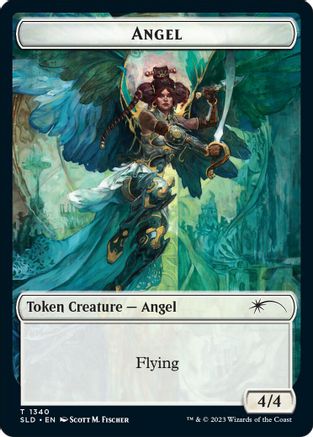 Angel (SLD) // Soldier (CMR) Double-sided Token (SLD-1340 // 2)  - Secret Lair Drop Series