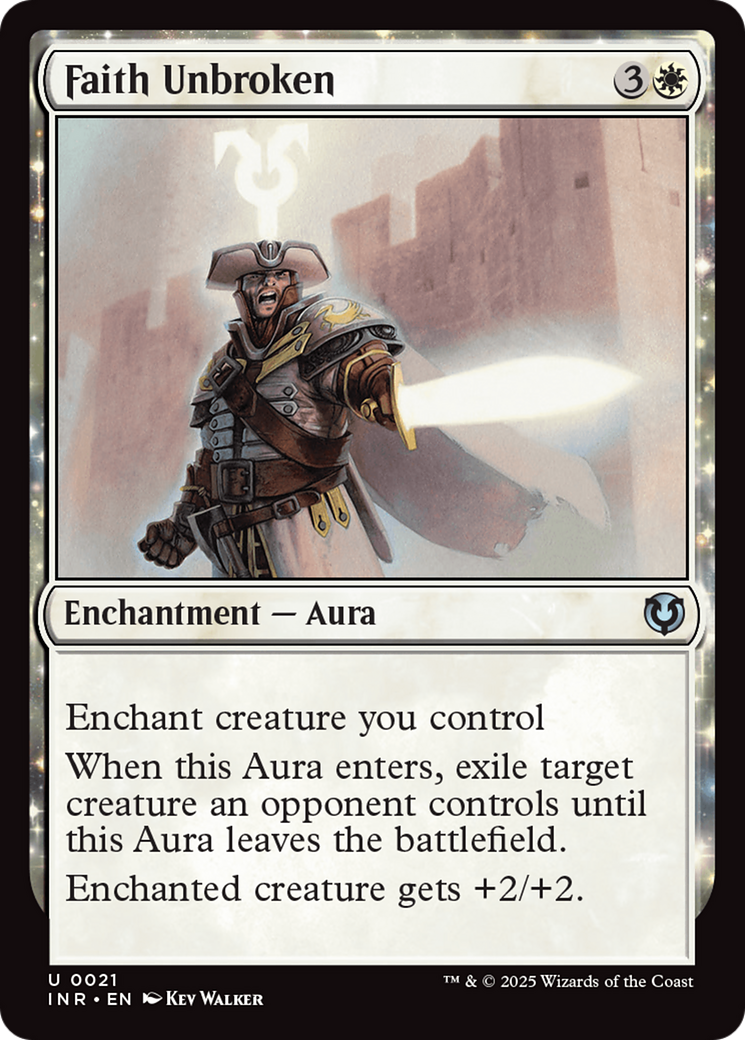 Faith Unbroken (INR-021)  - Innistrad Remastered: (enchantment)