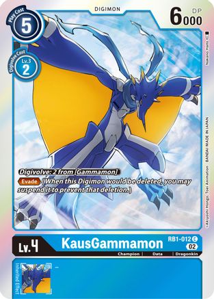 KausGammamon (RB1-012) - Resurgence Booster Foil