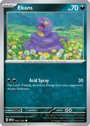 Ekans (023/165) [Scarlet & Violet 151]