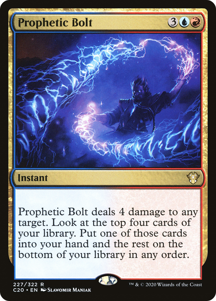 Prophetic Bolt (C20-227)  - Commander 2020
