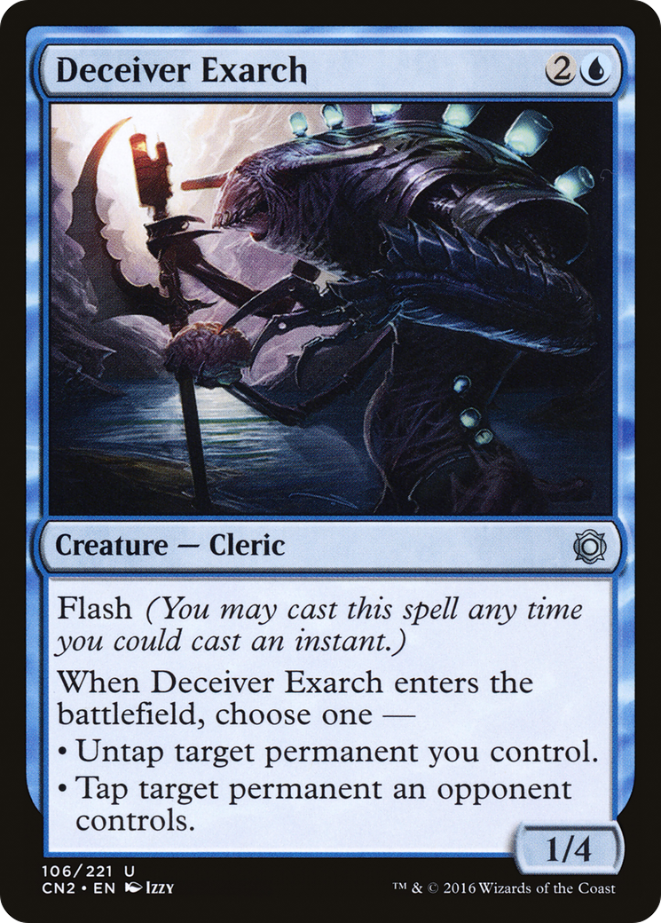 Deceiver Exarch (CN2-106)  Foil - Conspiracy: Take the Crown