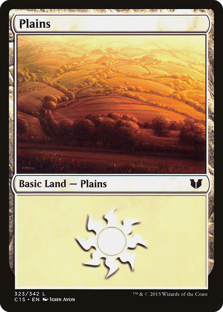 Plains (323) (C15-323)  - Commander 2015