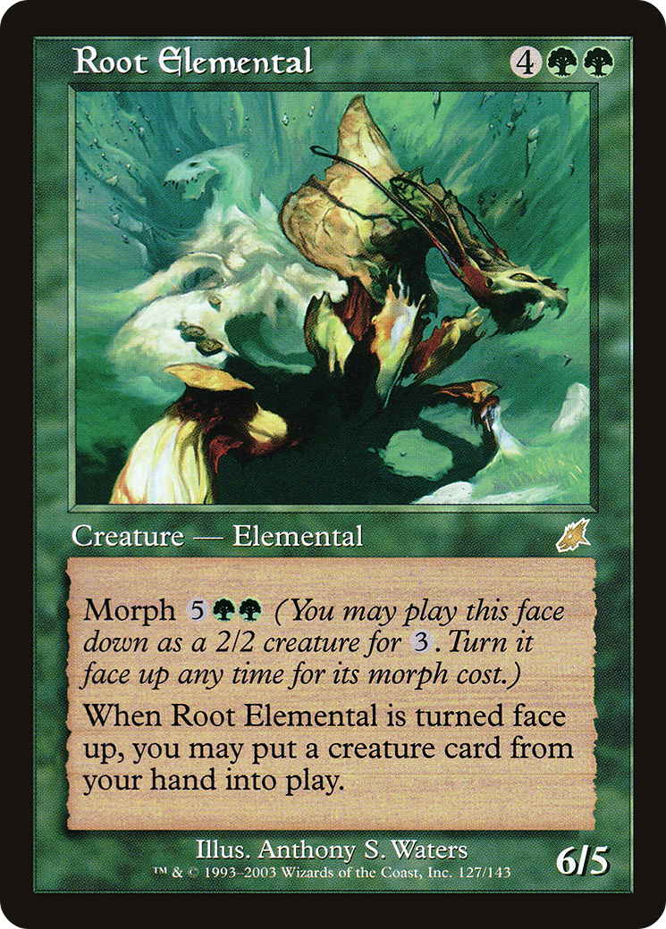 Root Elemental (SCG-127)  Foil - Scourge