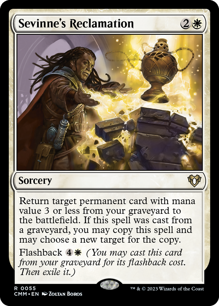 Sevinne's Reclamation (CMM-055)  - Commander Masters