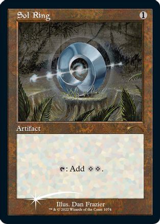 Sol Ring (Retro Frame) (Foil Etched) (SLD-1074)  Foil - Secret Lair Drop Series