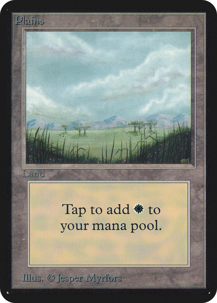 Plains (B) (LEA-)  - Limited Edition Alpha