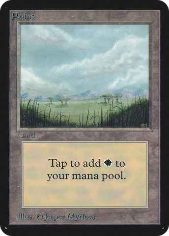 Plains (B) (LEA-)  - Limited Edition Alpha