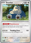 Snorlax 143/165  SV Scarlet & Violet 151 - Uncommon