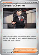 Giovanni's Charisma (161/165) [Scarlet & Violet 151]