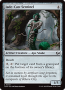 Jade-Cast Sentinel (TDM-243) - Tarkir: Dragonstorm Foil