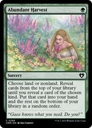Abundant Harvest (CMM-269)  Foil - Commander Masters