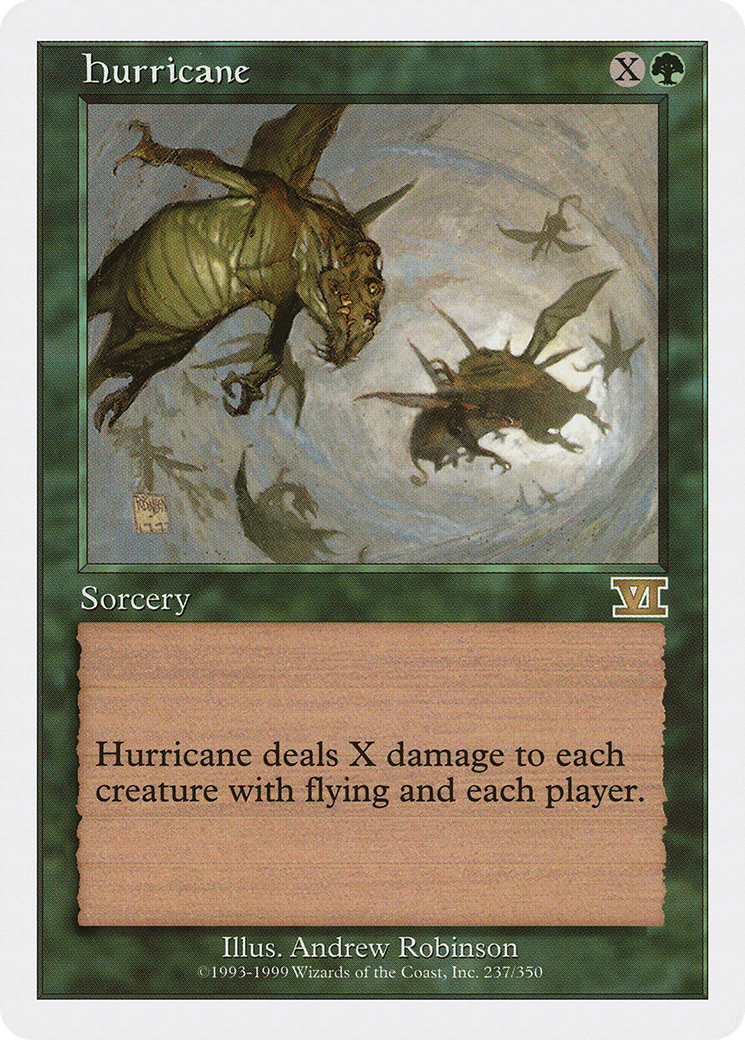 Hurricane (6ED-237)  - Classic Sixth Edition