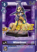 Wizardmon - P-077 (Judge Pack 4) (P-077) - Digimon Promotion Cards Foil