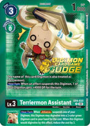 Terriermon Assistant - EX4-033 (Judge Pack 4) (EX4-033) - Alternative Being Booster Foil