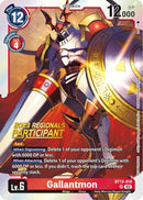 Gallantmon (2023 Regionals Participant) (BT12-018) - Across Time Foil
