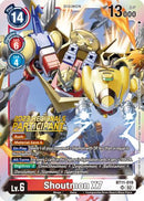 Shoutmon X7 (2023 Regionals Participant) (BT11-019) - Dimensional Phase Foil