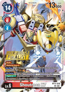 Shoutmon X7 (2023 Regionals Finalist) (BT11-019) - Dimensional Phase Foil