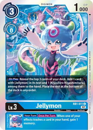 Jellymon (Resurgence Booster Box Promotion Pack) (RB1-011) - Resurgence Booster Foil