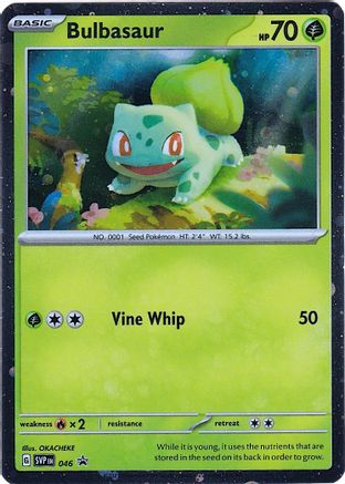Bulbasaur 046  - Holofoil SV Scarlet & Violet Promo Cards - Promo