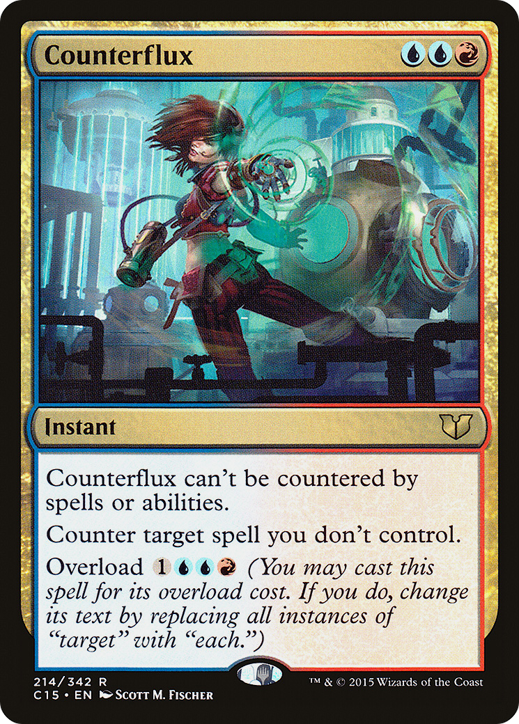 Counterflux (C15-214)  - Commander 2015