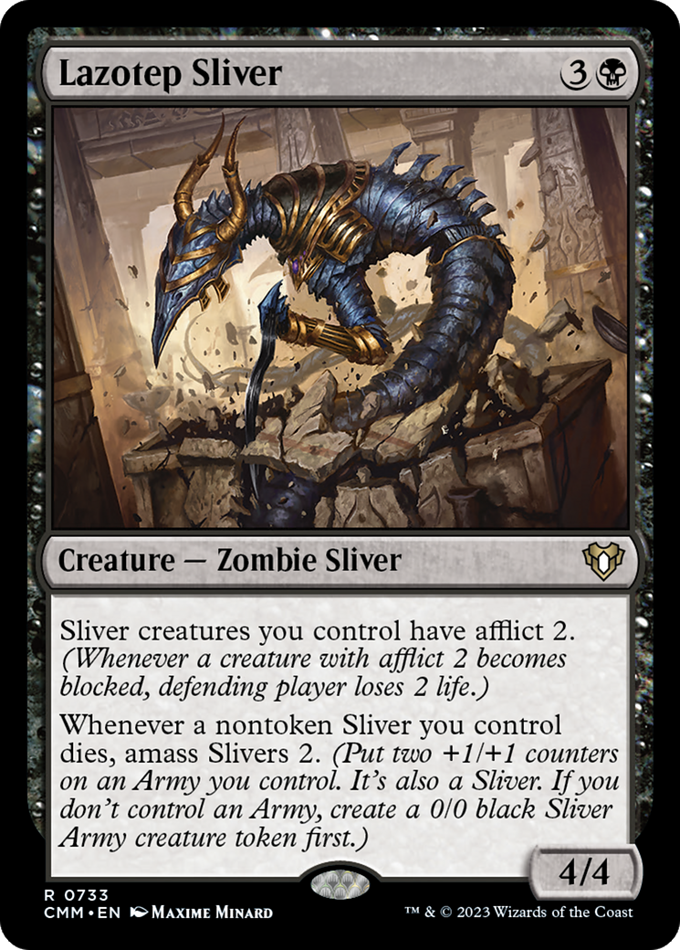 Lazotep Sliver (CMM-733)  - Commander Masters