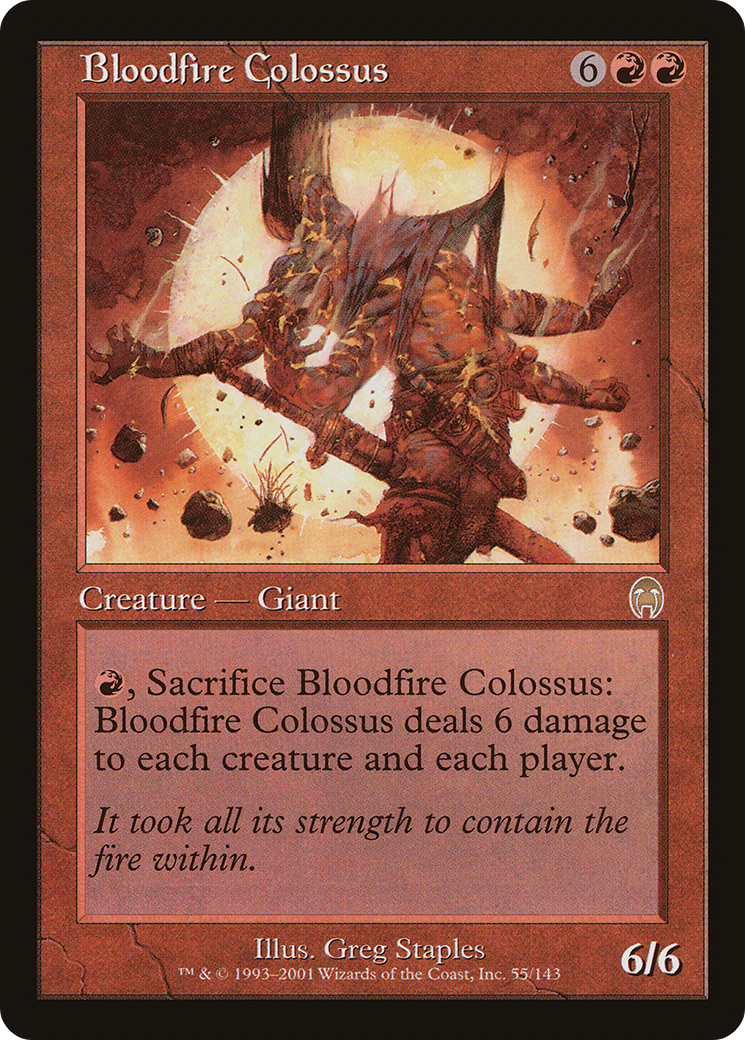 Bloodfire Colossus (APC-055)  - Apocalypse