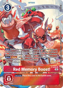 Red Memory Boost! - P-035 (Digimon Adventure Box 2) (P-035) - Digimon Promotion Cards Foil