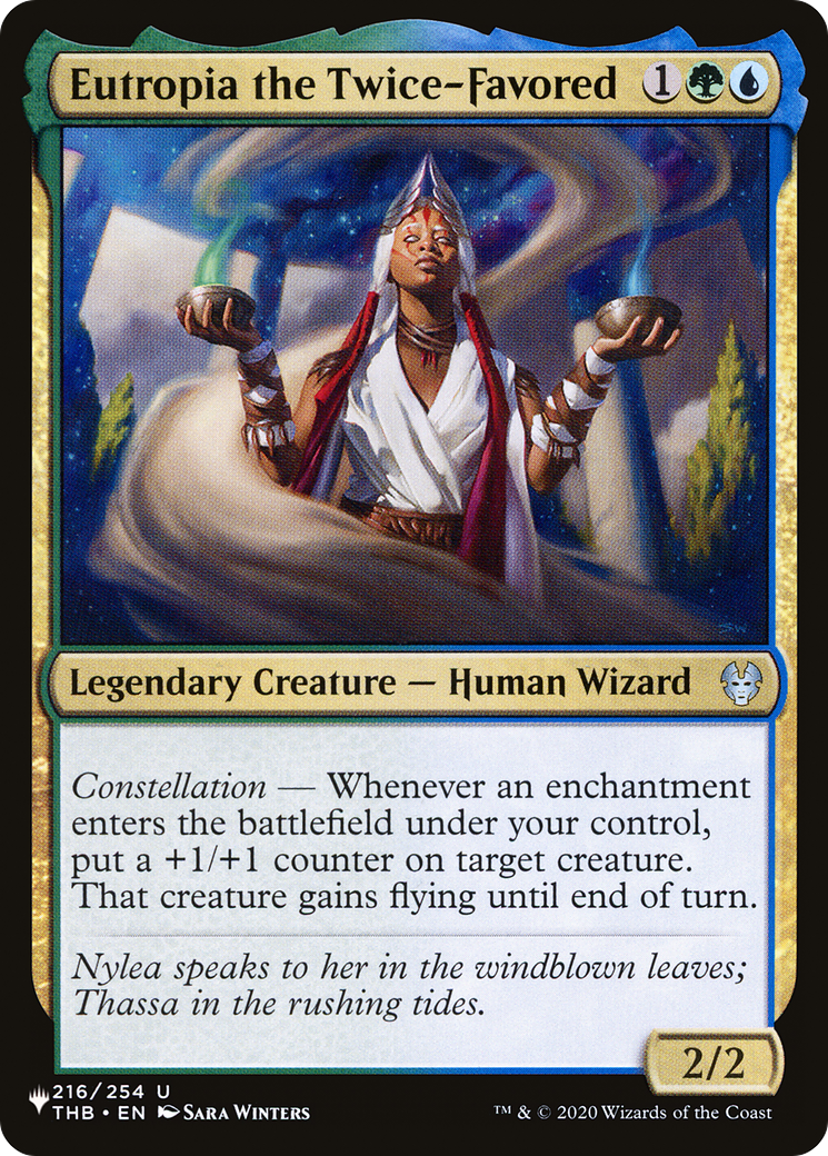 Eutropia the Twice-Favored (LIST-THB-216)  - The List