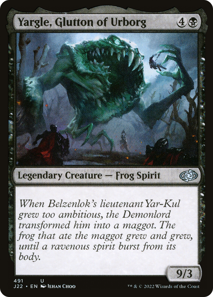 Yargle, Glutton of Urborg (J22-491)  - Jumpstart 2022