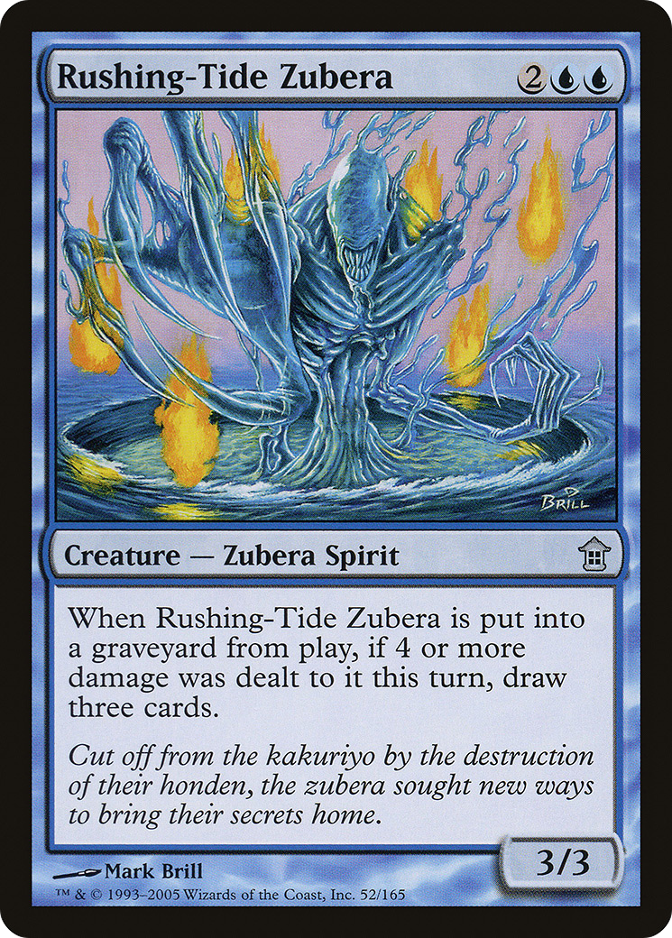 Rushing-Tide Zubera (SOK-052) - Saviors of Kamigawa Foil