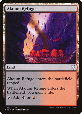 Akoum Refuge (C19-226)  - Commander 2019