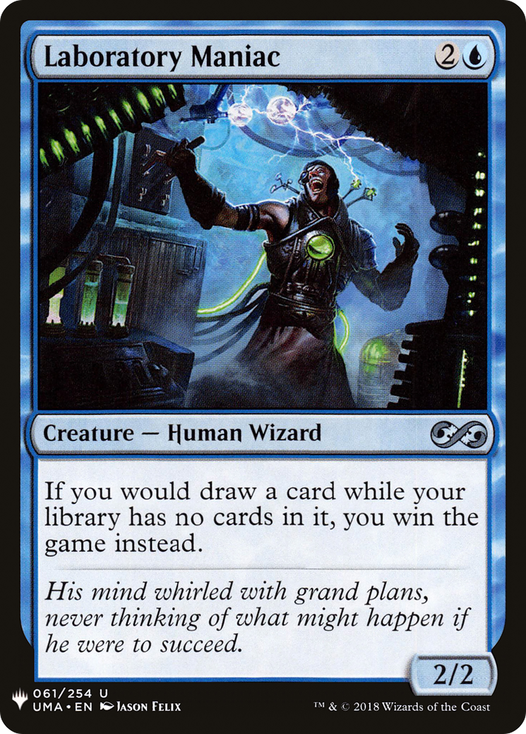 Laboratory Maniac (UMA) (LIST-061)  - The List