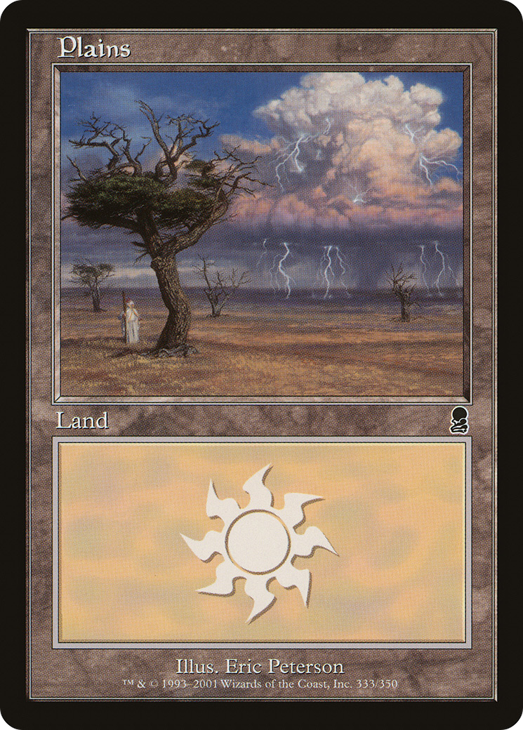 Plains (333) (ODY-333) - Odyssey Foil