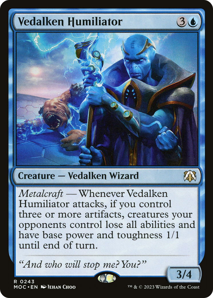 Vedalken Humiliator (MOC-243)  - March of the Machine Commander