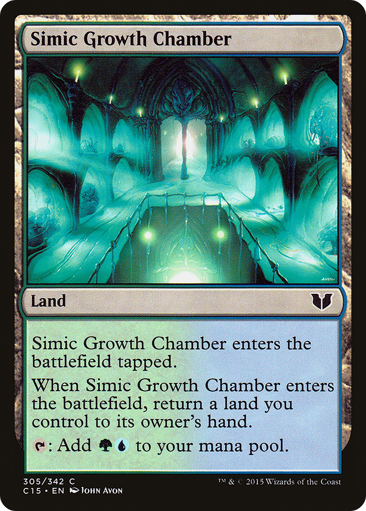 Simic Growth Chamber (C15-305)  - Commander 2015