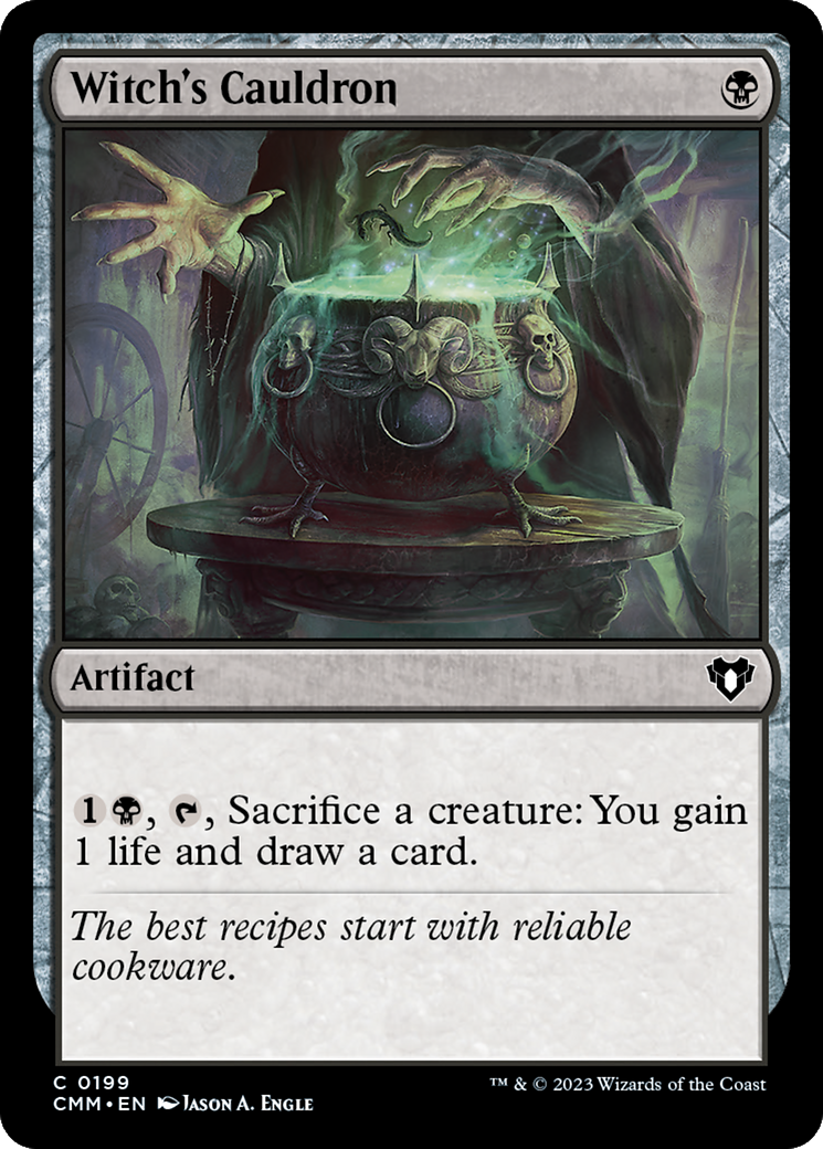 Witch's Cauldron (CMM-199)  - Commander Masters