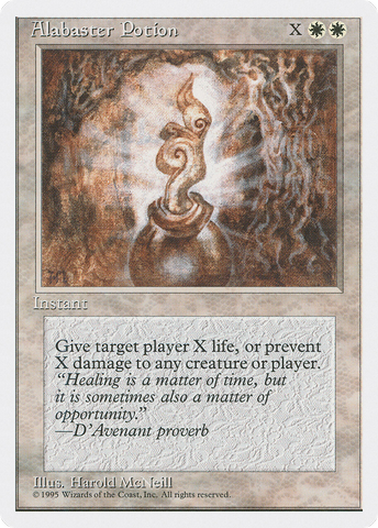Alabaster Potion (4ED-)  - Fourth Edition