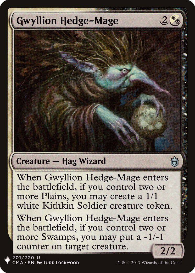 Gwyllion Hedge-Mage (LIST-201)  - The List