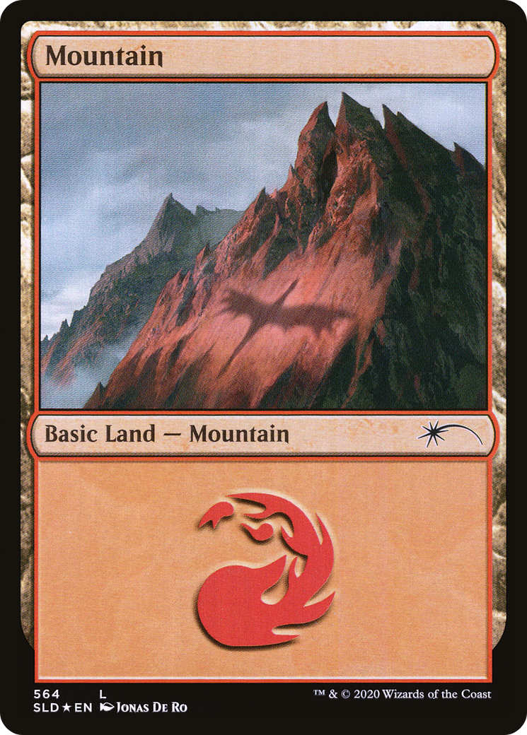 Mountain (564) (SLD-564)  Foil - Secret Lair Drop