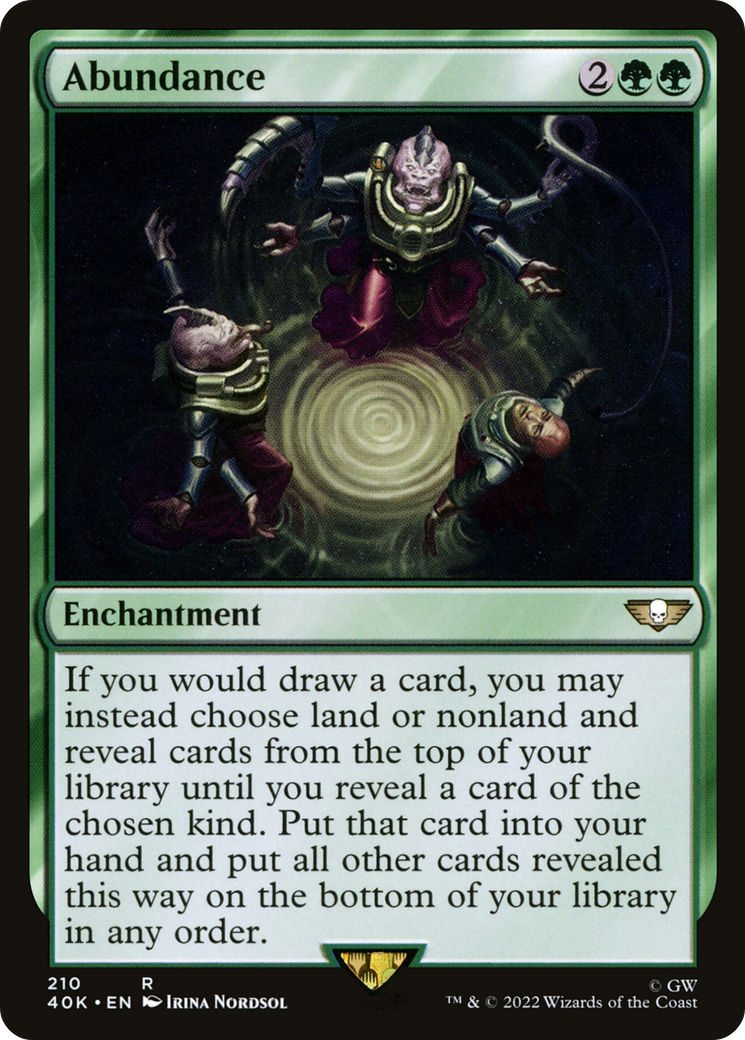 Abundance (40K-210)  - Warhammer 40,000 Commander
