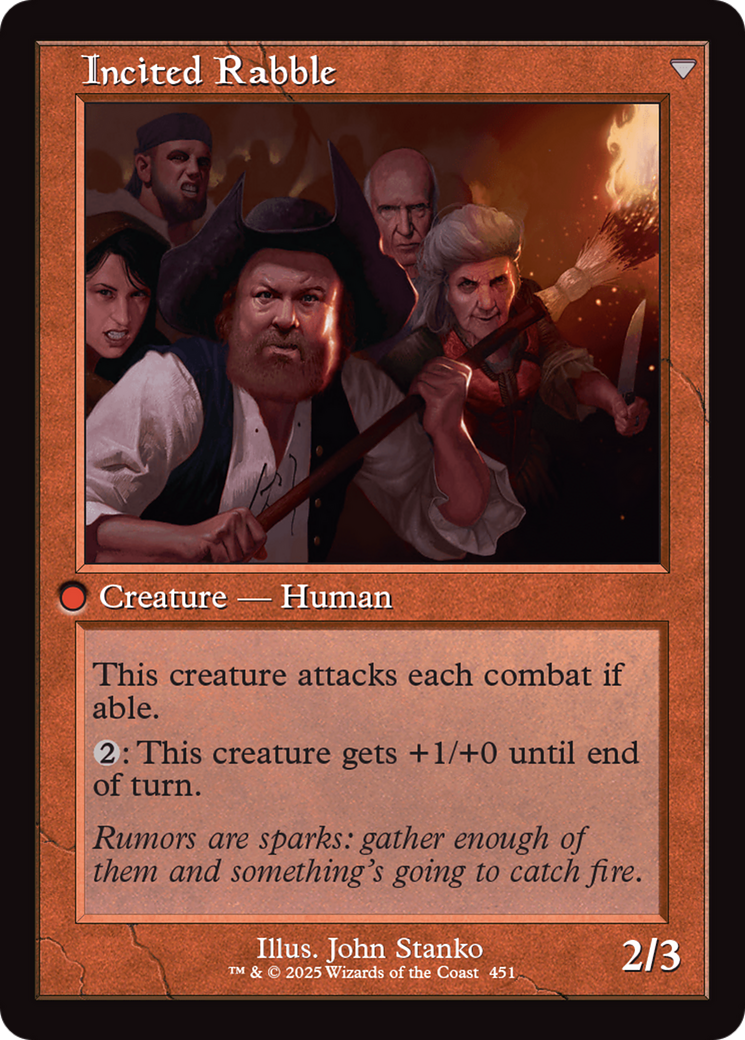 Town Gossipmonger (Retro Frame) (INR-451)  - Innistrad Remastered