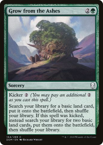 Grow from the Ashes (DOM-164)  - Dominaria