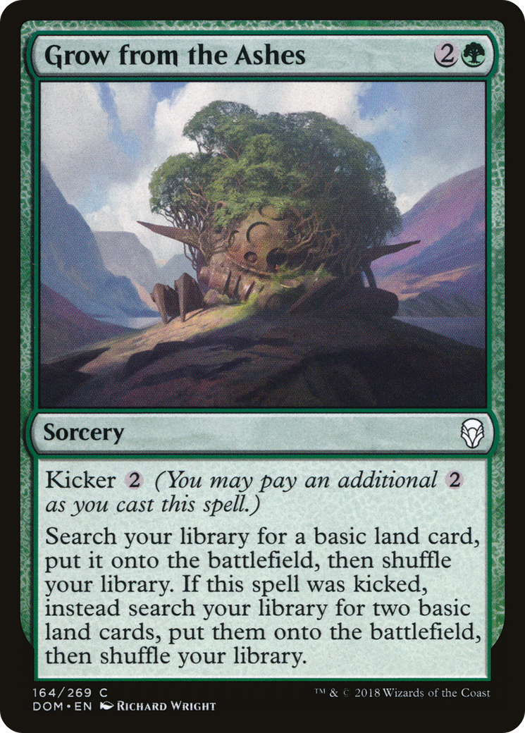 Grow from the Ashes (DOM-164)  - Dominaria