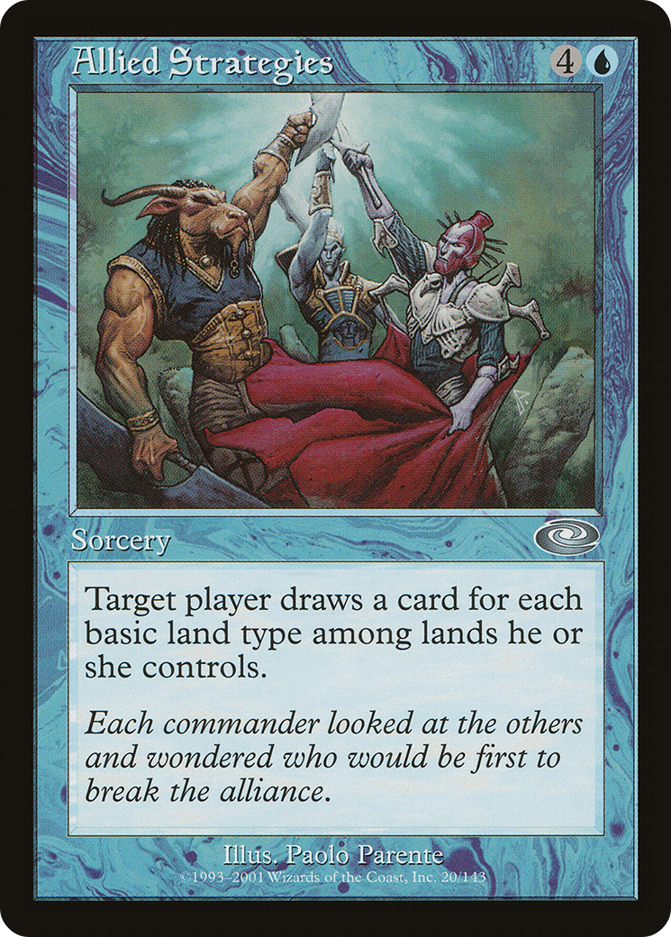 Allied Strategies (PLS-020)  Foil - Planeshift