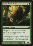 Rubbleback Rhino (RTR-132)  Foil - Return to Ravnica