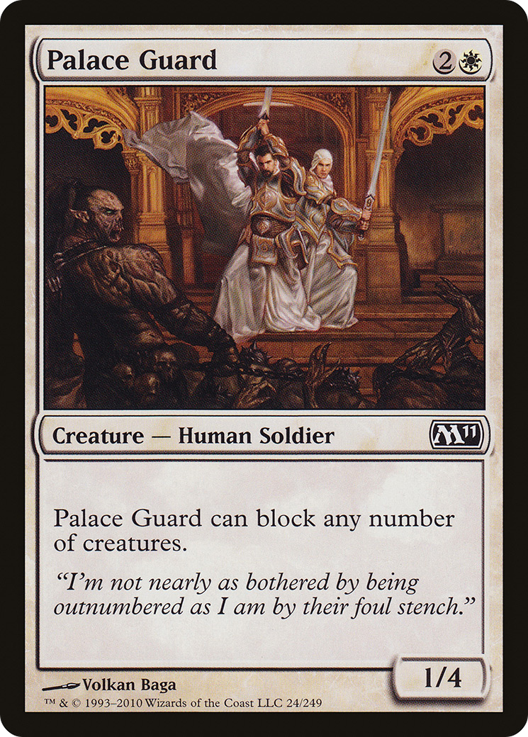 Palace Guard (M11-024)  - Magic 2011